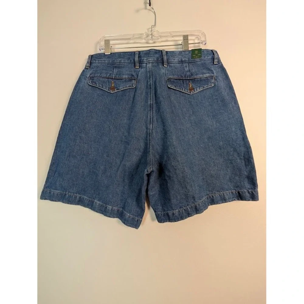 NWT‎ J. Crew Cotton/Linen Denim Shorts Mens 33 (FITS 35) Relaxed 8